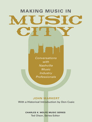 cover image of Making Music in Music City